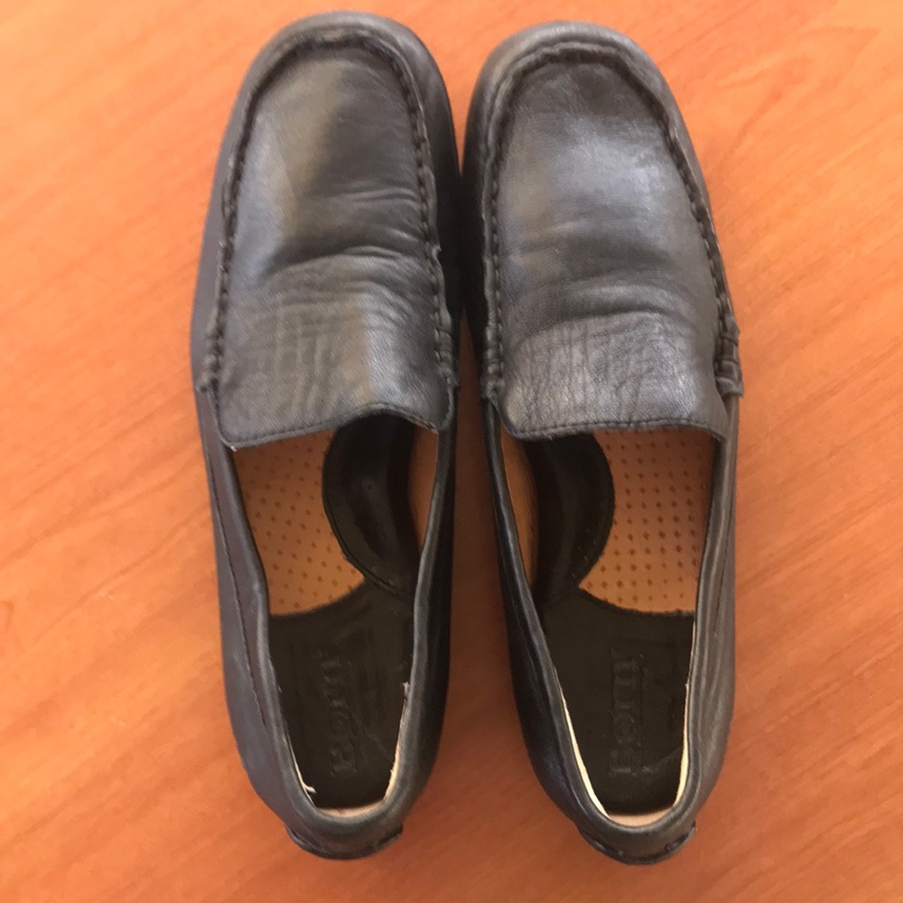 Born handcrafted soft black leather driving loafer - Picture 2 of 7